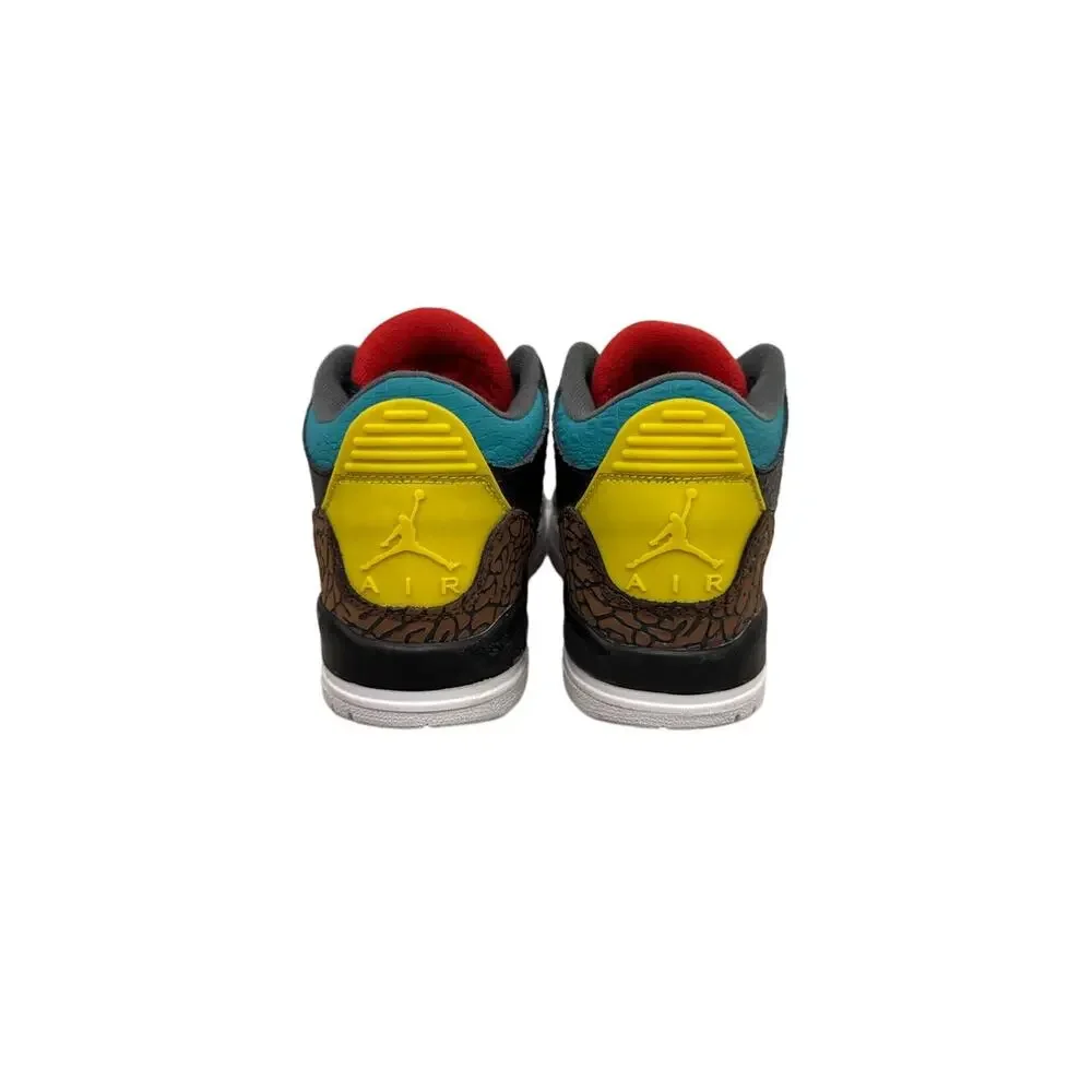 Jordan Air Jordan Retro 3 Animal Instinct 2.0 Sneakers Size Men's 7